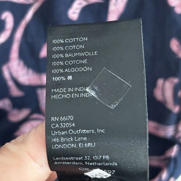 Anthropologie Somerset Maxi Dress Size 1x Smocked Waist Tiered A-Line Floral - Picture 8 of 11